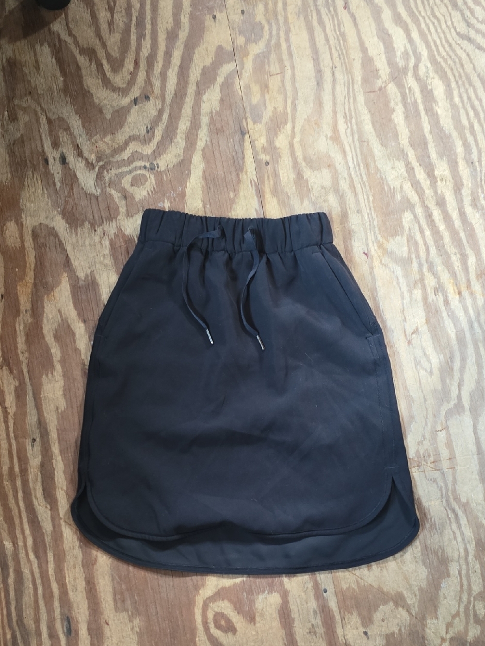 lululemon athletica Black Athletic Mini Skirt